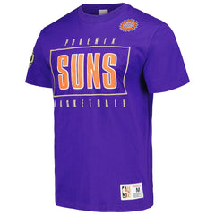 Phoenix Suns Hardwood Classics Team OG 2.0 Premium Vintage Logo T-Shirt - Purple | Mitchell & Ness on sale