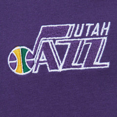 Utah Jazz Hardwood Classics Team OG 2.0 Premium Vintage Logo T-Shirt - Purple | Mitchell & Ness outlet