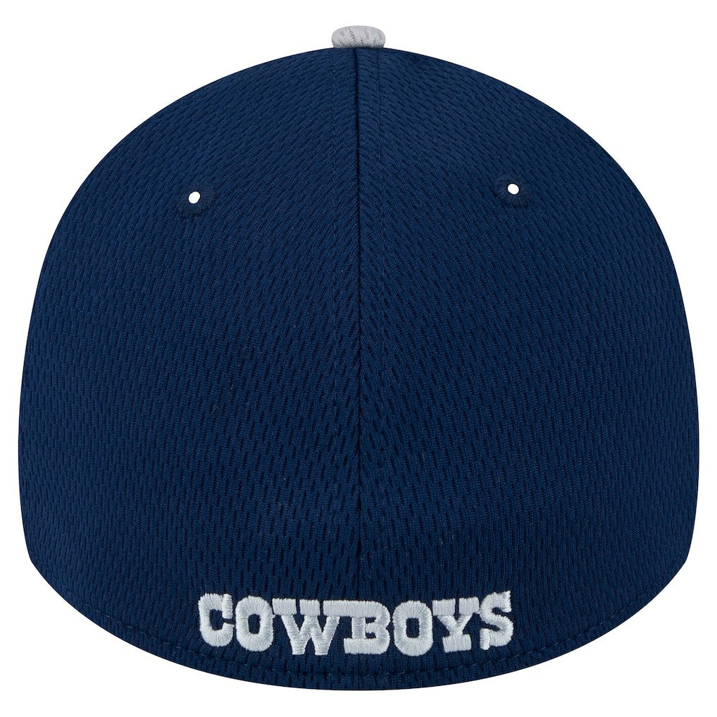 New Era Dallas Cowboys Gray Retro Joe Active Visor Trim 39THIRTY Flex Hat outlet