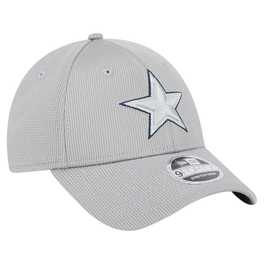 Dallas Cowboys New Era Male Adult Pivot 9FORTY Adjustable Hat - Gray sale