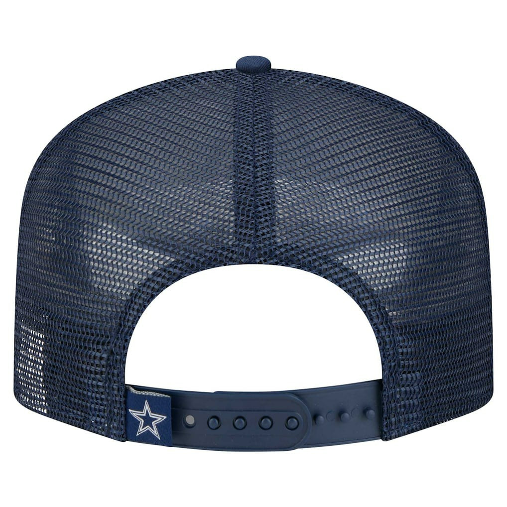 New Era Dallas Cowboys Distressed 9FIFTY A-Frame Snapback Hat - White/Navy cheap