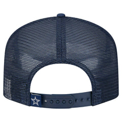New Era Dallas Cowboys Distressed 9FIFTY A-Frame Snapback Hat - White/Navy cheap