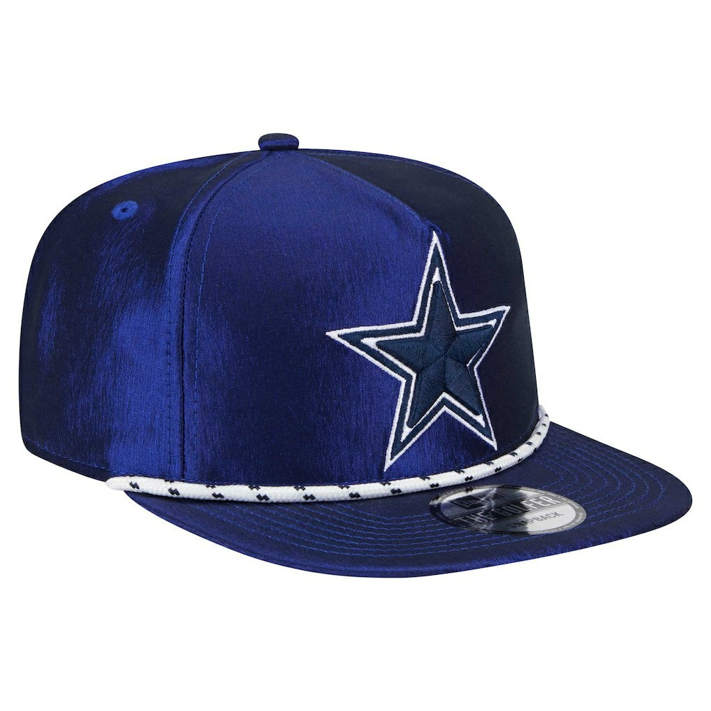 Dallas Cowboys New Era Rope Golfer Snapback Hat - Navy cheap