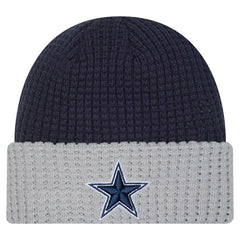 Dallas Cowboys New Era Waffled Cuffed Knit Hat - Navy sale