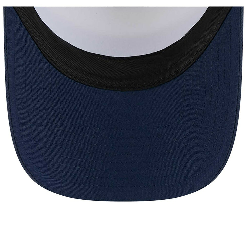 Dallas Cowboys New Era Sport Night Color Block 9FORTY A-Frame Trucker Adjustable Hat - White/Navy on sale