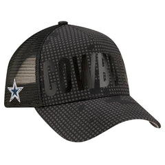 Dallas Cowboys New Era Midnight Ink Tonal A-Frame 9FORTY Adjustable Hat - Graphite sale