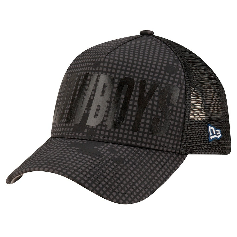 Dallas Cowboys New Era Midnight Ink Tonal A-Frame 9FORTY Adjustable Hat - Graphite sale
