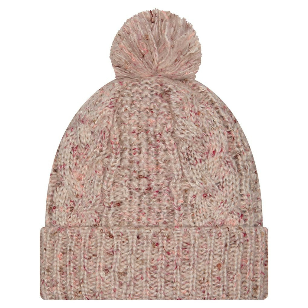 Dallas Cowboys New Era Women's Trendy Tone Cuffed Knit Hat with Pom - Stone outlet