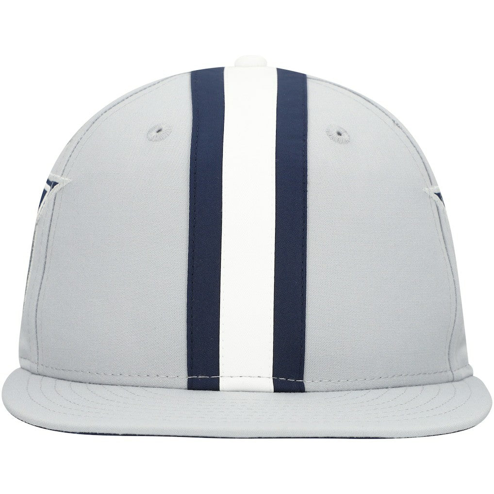 Dallas Cowboys New Era Helmet 9FIFTY Snapback Hat - Gray for sale