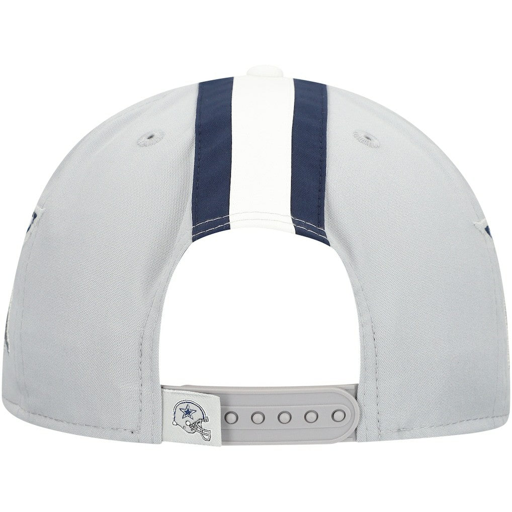 Dallas Cowboys New Era Helmet 9FIFTY Snapback Hat - Gray for sale