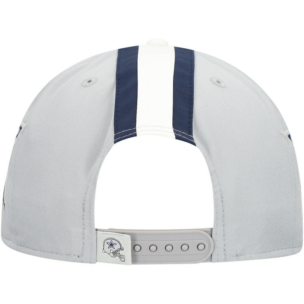Dallas Cowboys New Era Helmet 9FIFTY Snapback Hat - Gray for sale