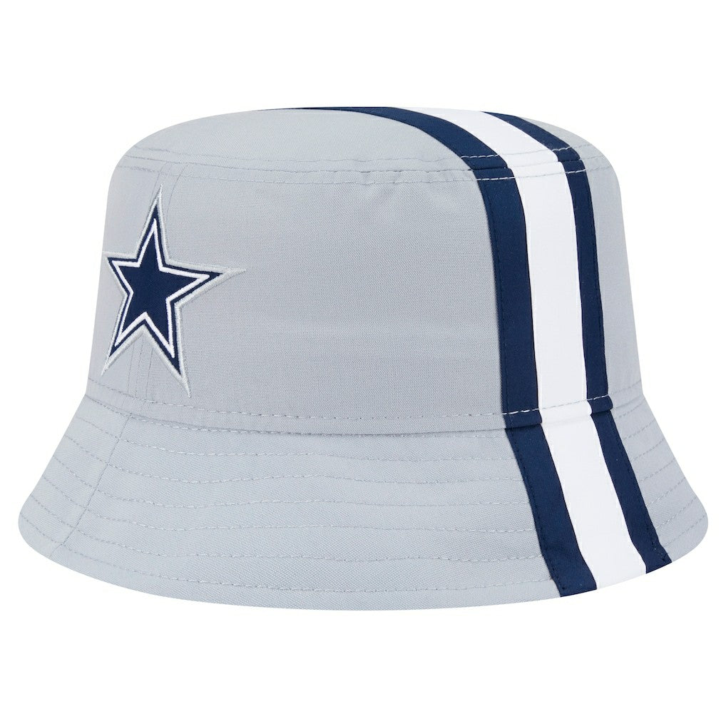 Dallas Cowboys New Era Helmet Bucket Hat - Gray on sale