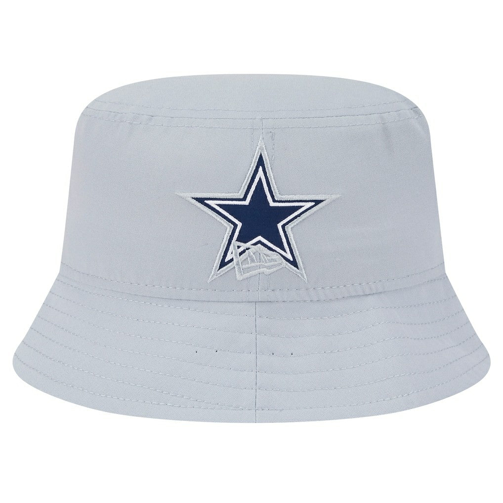 Dallas Cowboys New Era Helmet Bucket Hat - Gray on sale