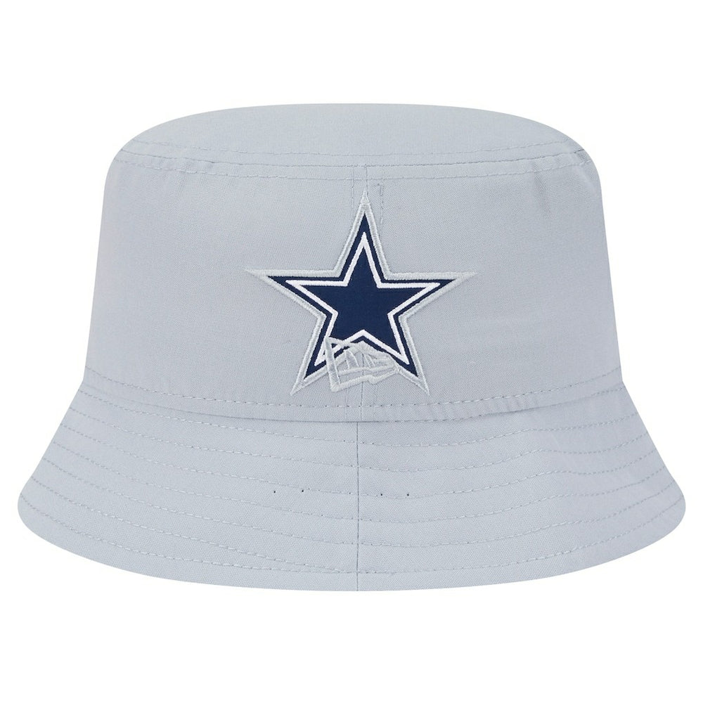 Dallas Cowboys New Era Helmet Bucket Hat - Gray on sale