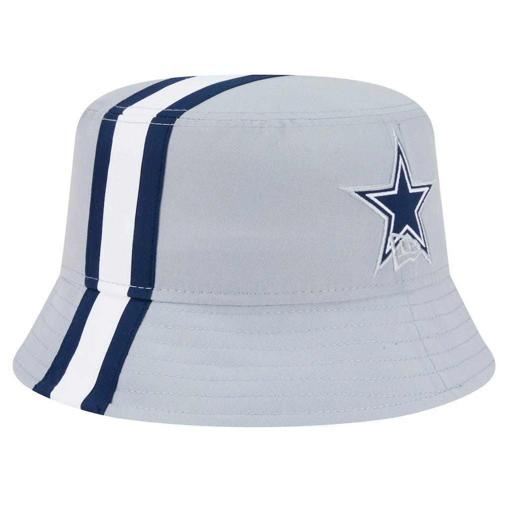 Dallas Cowboys New Era Helmet Bucket Hat - Gray on sale