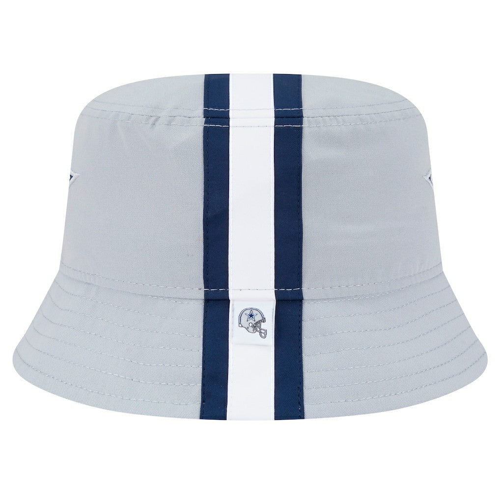 Dallas Cowboys New Era Helmet Bucket Hat - Gray on sale