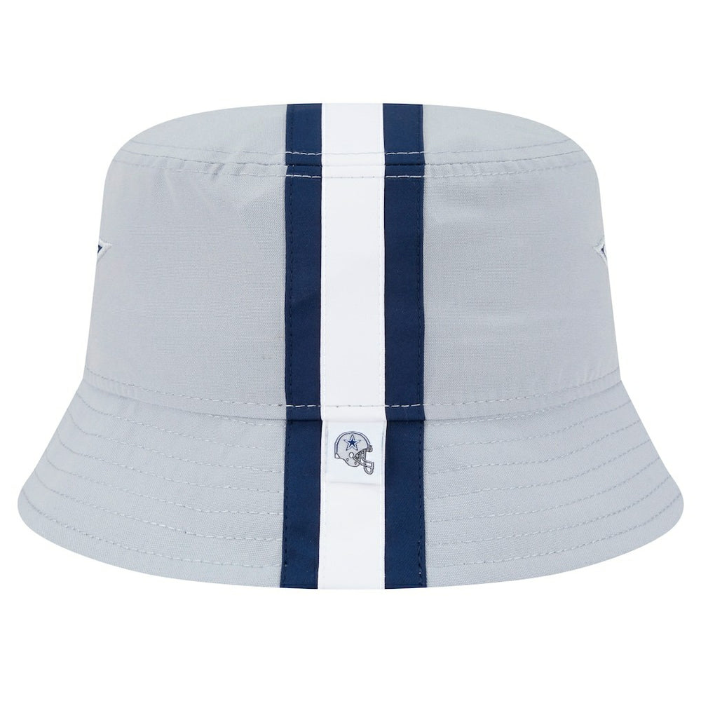 Dallas Cowboys New Era Helmet Bucket Hat - Gray on sale