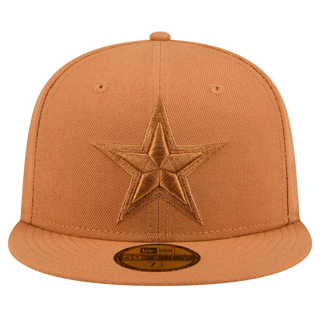Dallas Cowboys New Era Tonal Color Pack 59FIFTY Fitted Hat - Brown sale
