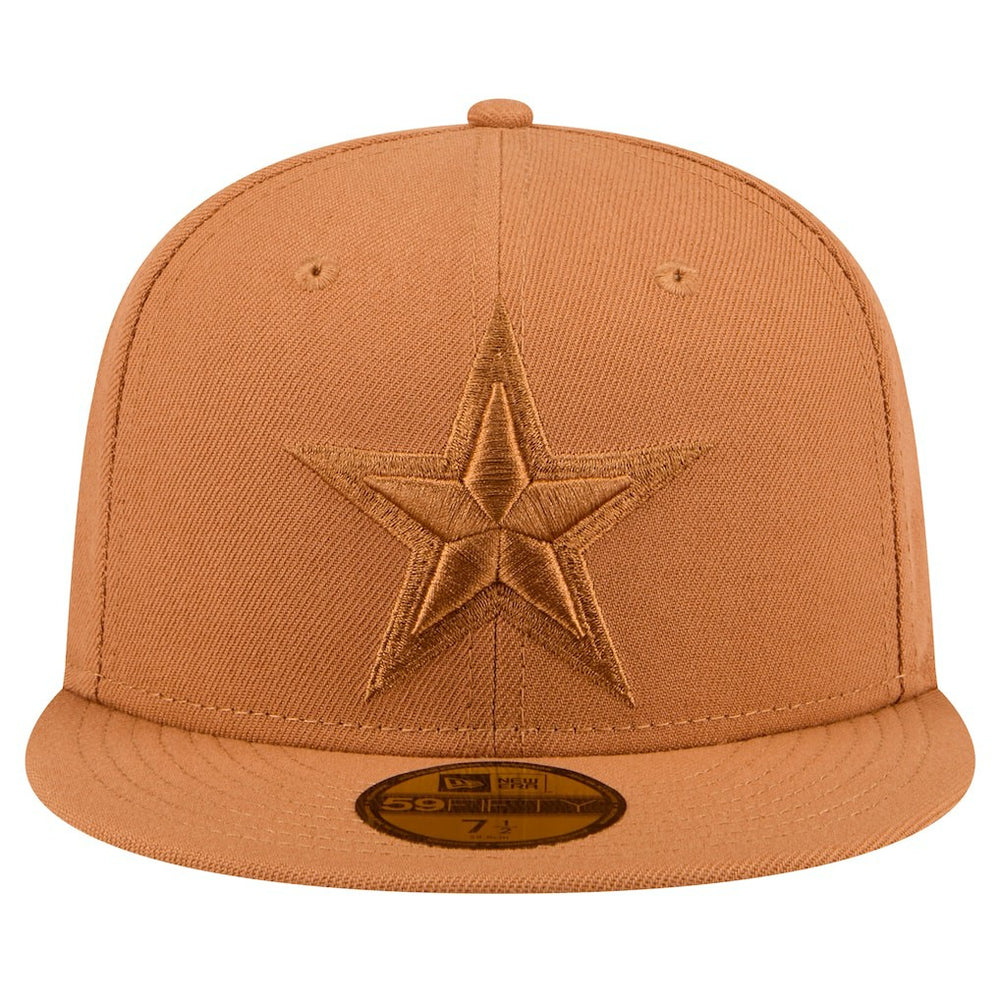 Dallas Cowboys New Era Tonal Color Pack 59FIFTY Fitted Hat - Brown sale