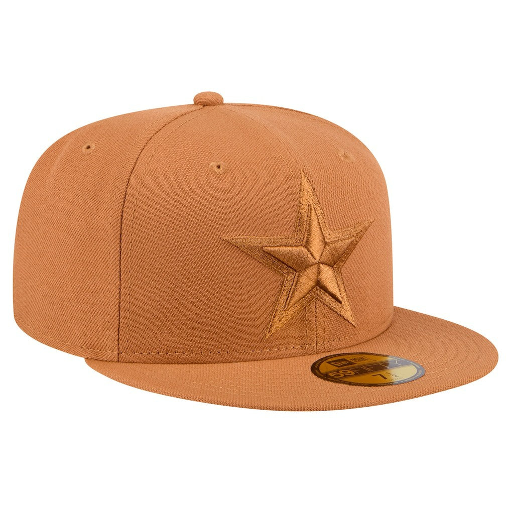 Dallas Cowboys New Era Tonal Color Pack 59FIFTY Fitted Hat - Brown sale