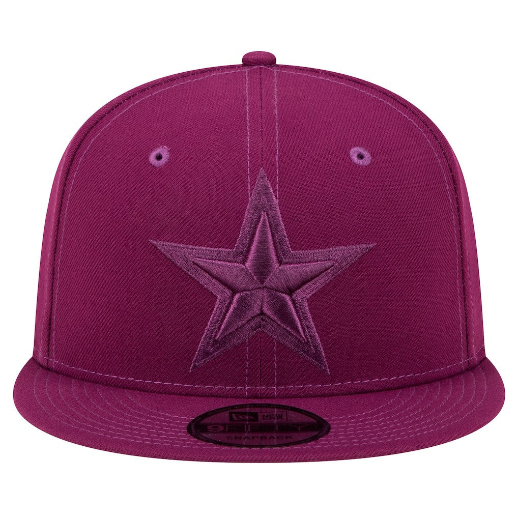 Dallas Cowboys New Era Tonal Color Pack 9FIFTY Snapback Hat - Purple for sale