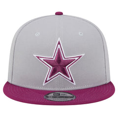 Dallas Cowboys New Era Two-Tone Color Pack 9FIFTY Snapback Hat - Gray for sale