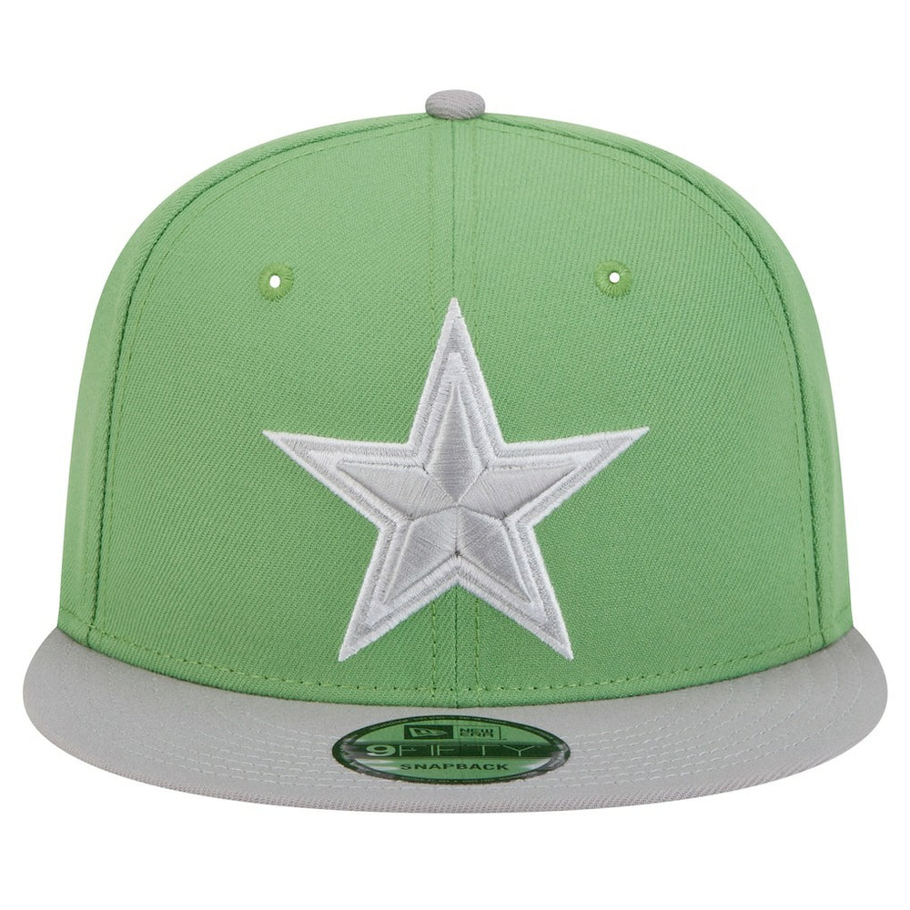Dallas Cowboys New Era Two-Tone Color Pack 9FIFTY Snapback Hat - Green for sale