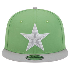 Dallas Cowboys New Era Two-Tone Color Pack 9FIFTY Snapback Hat - Green for sale