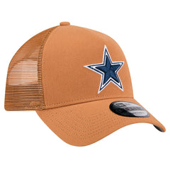 Dallas Cowboys New Era Color Pack Side Patch A-Frame 9FORTY Adjustable Hat - Brown outlet