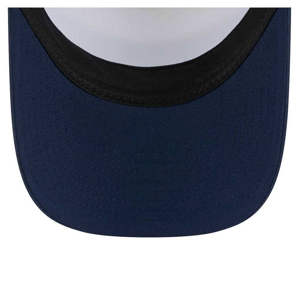 Dallas Cowboys New Era Youth Sport Night Color Block 9FORTY A-Frame Trucker Adjustable Hat - White/Navy discount