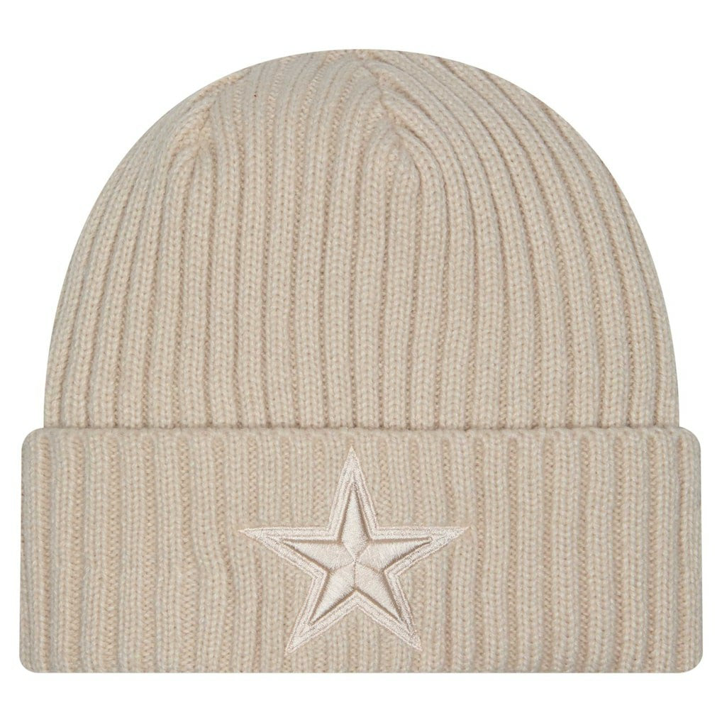 Dallas Cowboys New Era Color Pack Cuffed Knit Hat - Stone cheap