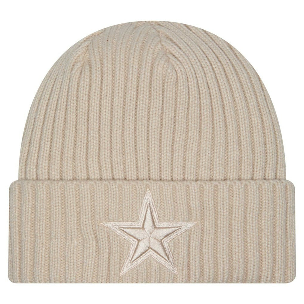 Dallas Cowboys New Era Color Pack Cuffed Knit Hat - Stone cheap