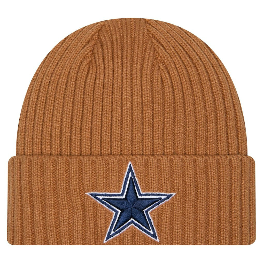 Dallas Cowboys New Era Color Pack Cuffed Knit Hat - Brown outlet