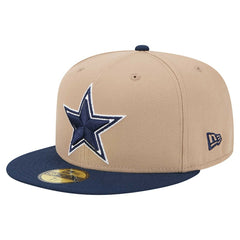 Dallas Cowboys New Era 59FIFTY Fitted Hat - Tan for sale