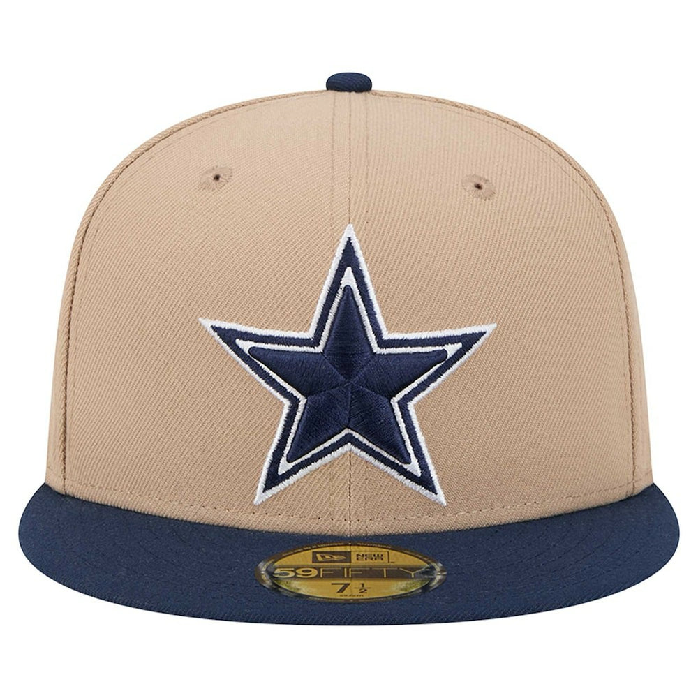 Dallas Cowboys New Era 59FIFTY Fitted Hat - Tan for sale
