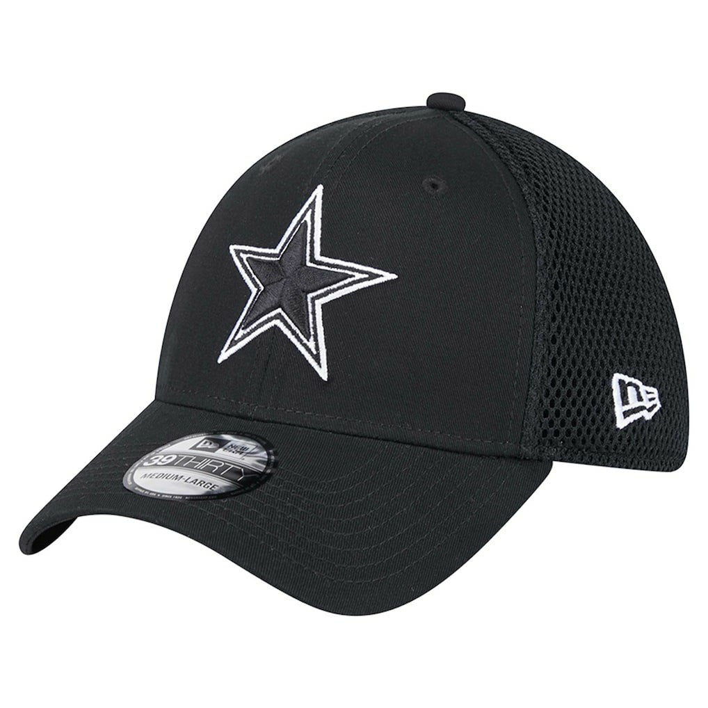 Dallas Cowboys New Era Main B-Dub Neo 39THIRTY Flex Hat - Black sale