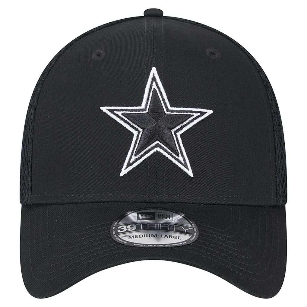 Dallas Cowboys New Era Main B-Dub Neo 39THIRTY Flex Hat - Black sale