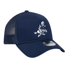Dallas Cowboys New Era Retro Main A-Frame Trucker 9FORTY Adjustable Hat - Navy for sale