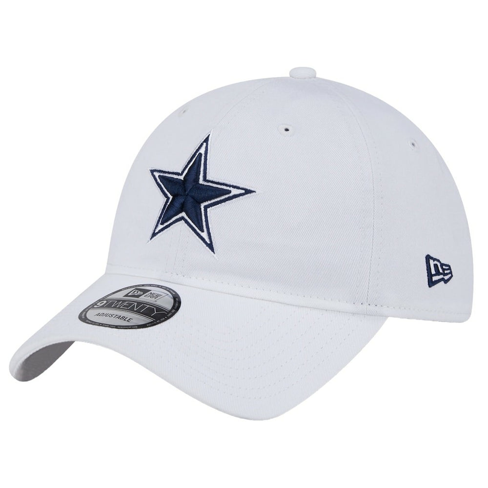 Dallas Cowboys New Era Main 9TWENTY Adjustable Hat - White for sale