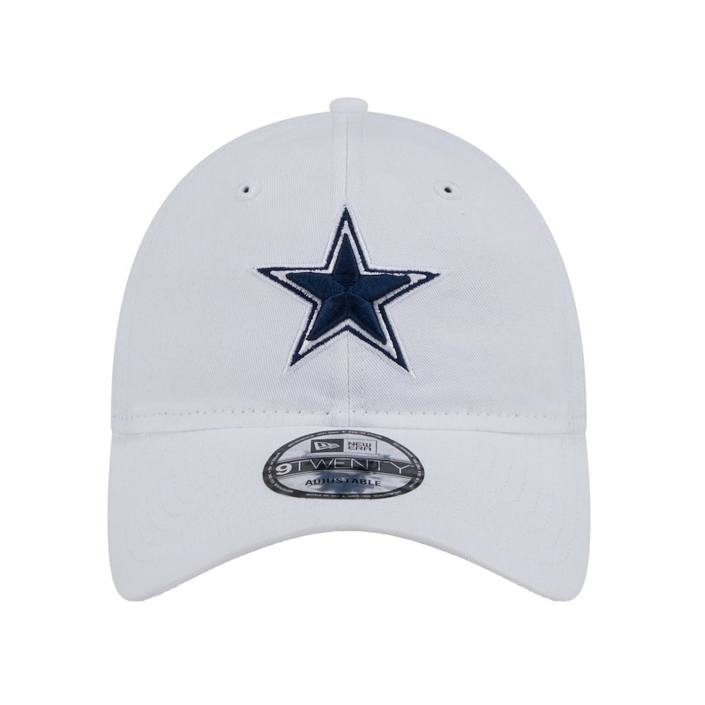 Dallas Cowboys New Era Main 9TWENTY Adjustable Hat - White for sale