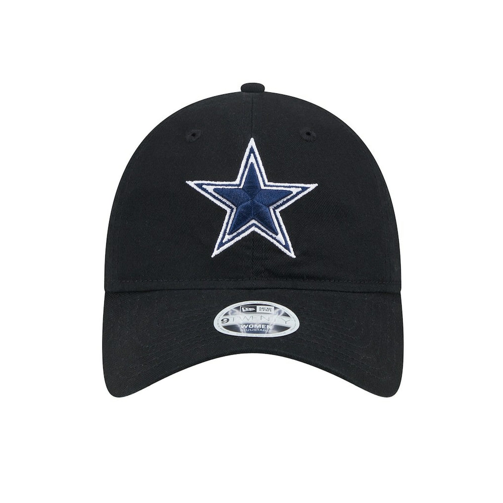 Dallas Cowboys New Era Women's Main 9TWENTY Adjustable Hat - Black for sale