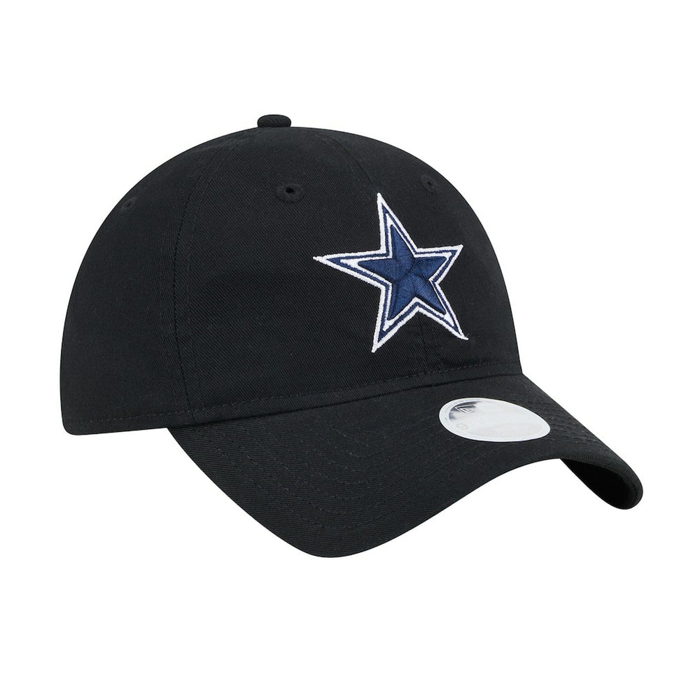 Dallas Cowboys New Era Women's Main 9TWENTY Adjustable Hat - Black for sale