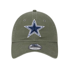Dallas Cowboys New Era Youth Main 9TWENTY Adjustable Hat - Olive for sale