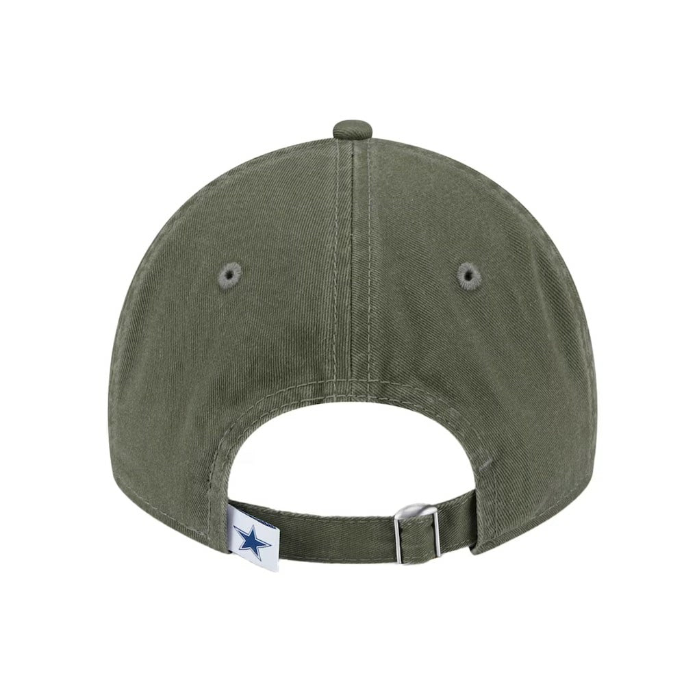 Dallas Cowboys New Era Youth Main 9TWENTY Adjustable Hat - Olive for sale