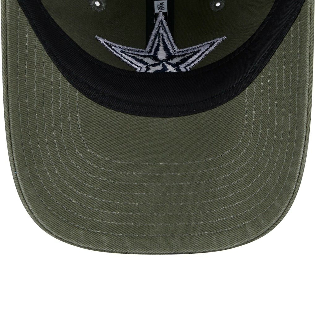 Dallas Cowboys New Era Youth Main 9TWENTY Adjustable Hat - Olive for sale