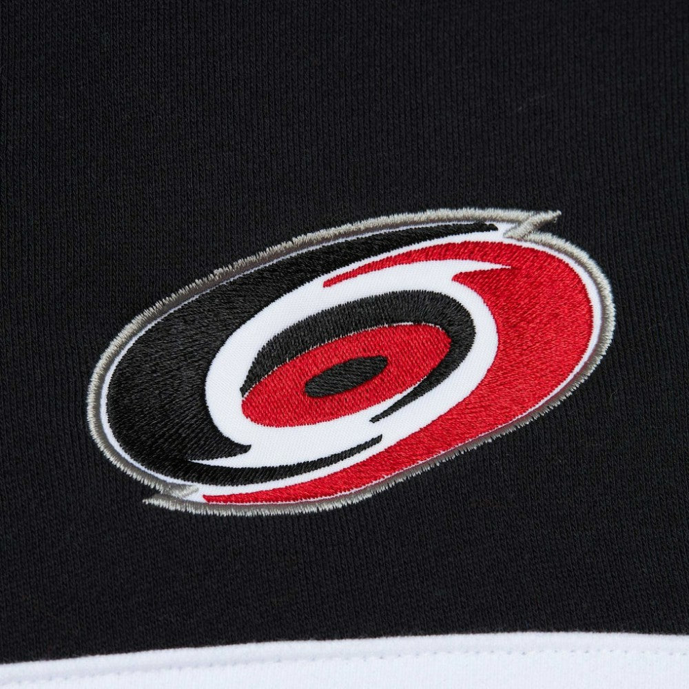 Carolina Hurricanes Mitchell & Ness Head Coach Pullover Hoodie Red/Black