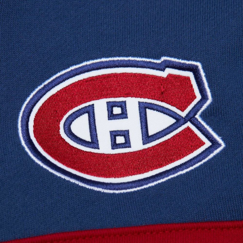 Montreal Canadiens Mitchell & Ness Head Coach Pullover Hoodie Navy