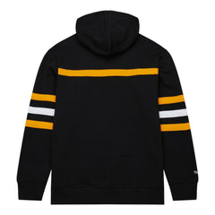 Pittsburgh Penguins Mitchell & Ness Head Coach Pullover Hoodie Black