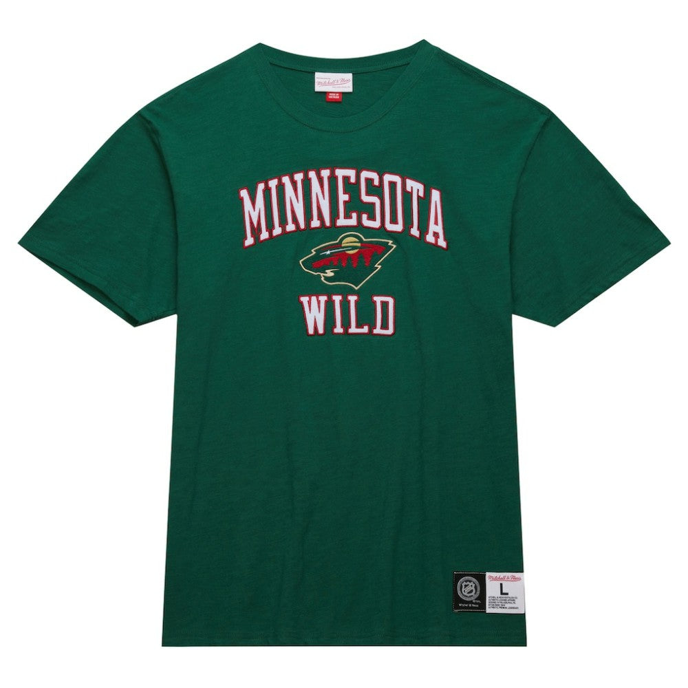 Minnesota Wild Mitchell & Ness Legendary Slub T-Shirt Green