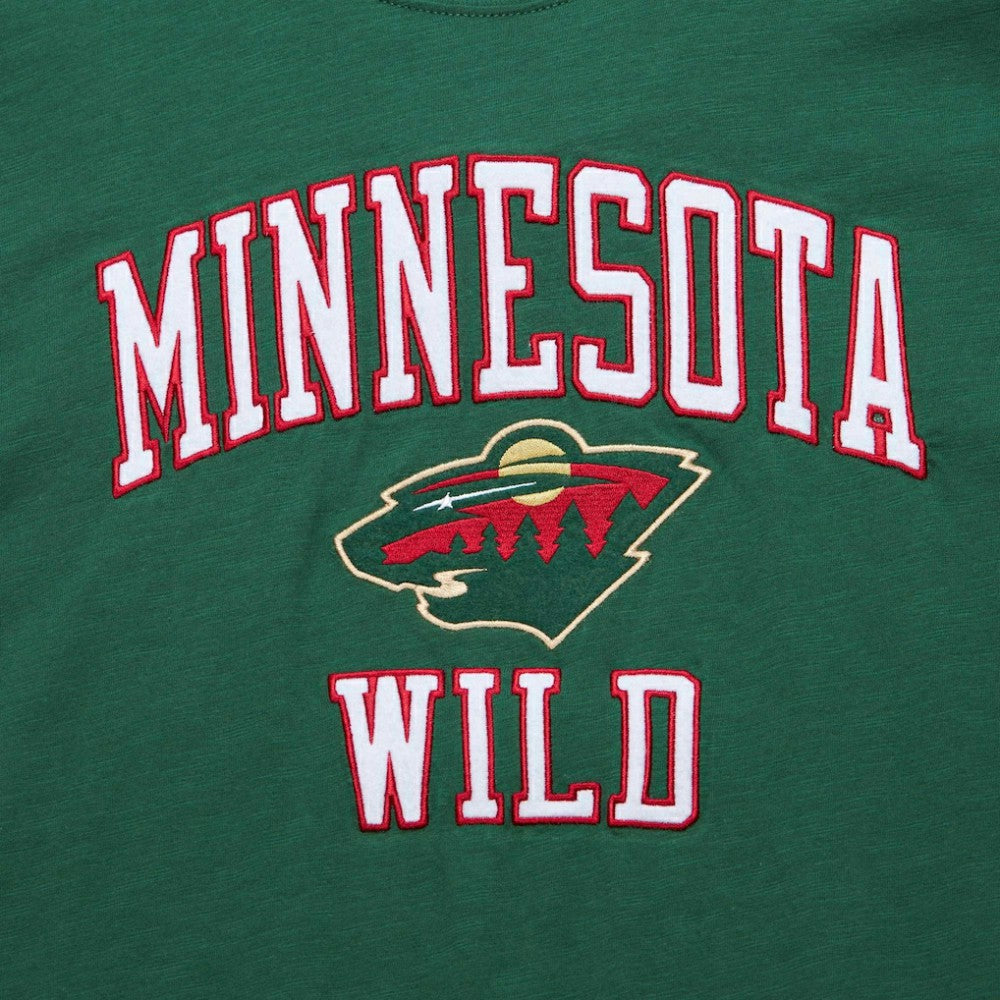 Minnesota Wild Mitchell & Ness Legendary Slub T-Shirt Green